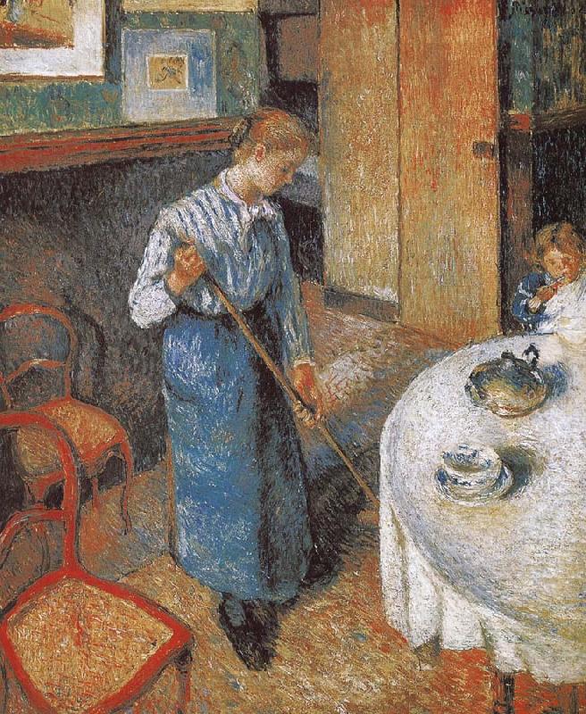 Camille Pissarro maid China oil painting art